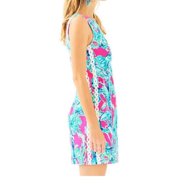 Holy Grail Hard to Find NWT Lilly Pulitzer Mila Shift Dress Raz Berry Lobsters - Picture 4 of 6